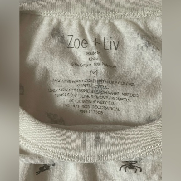 Zoe + Liv Top Spider Size Medium - Picture 2 of 3